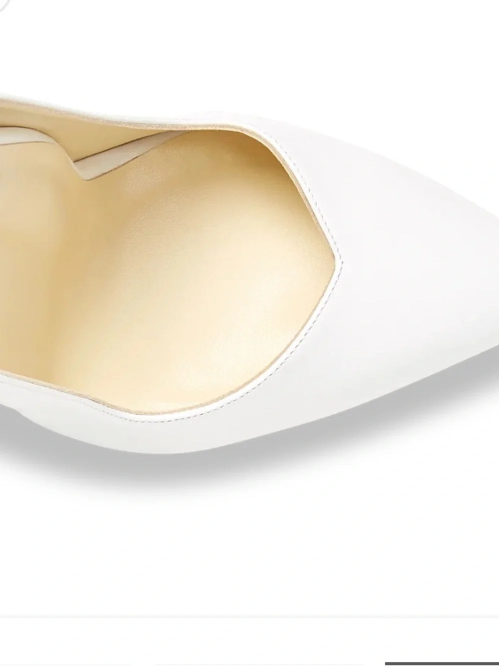 Sarah Flint Perfect Pump 100 White  Calf